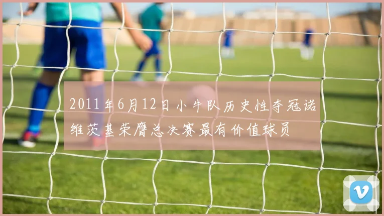 2011年6月12日小牛队历史性夺冠诺维茨基荣膺总决赛最有价值球员